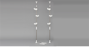 取付不要のつっぱりポールタイプ